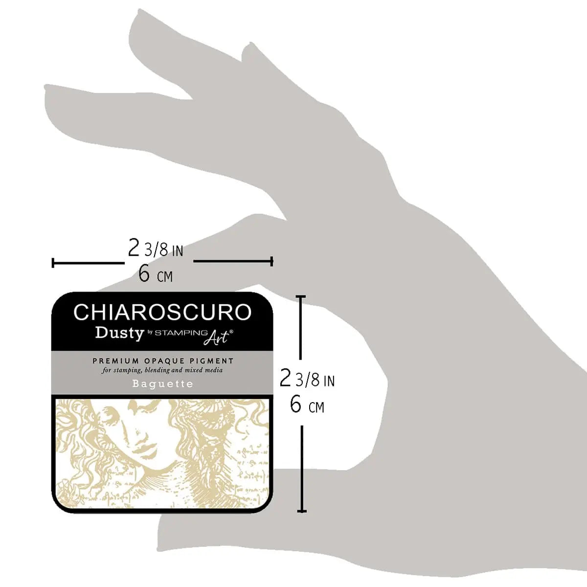 Baguette Chiaroscuro Dusty Ink Pad All Paint Products