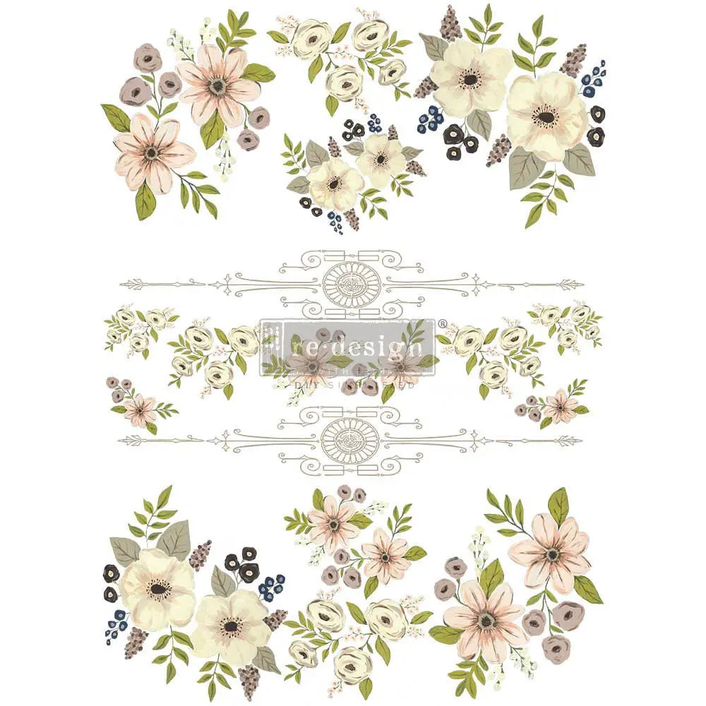 Decor Transfers® - Painted Florals Prima Re-Design