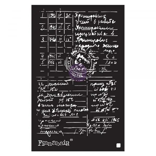 Documented - FINNABAIR STENCIL – 1 PIECE, 6″X9″ Prima Re-Design