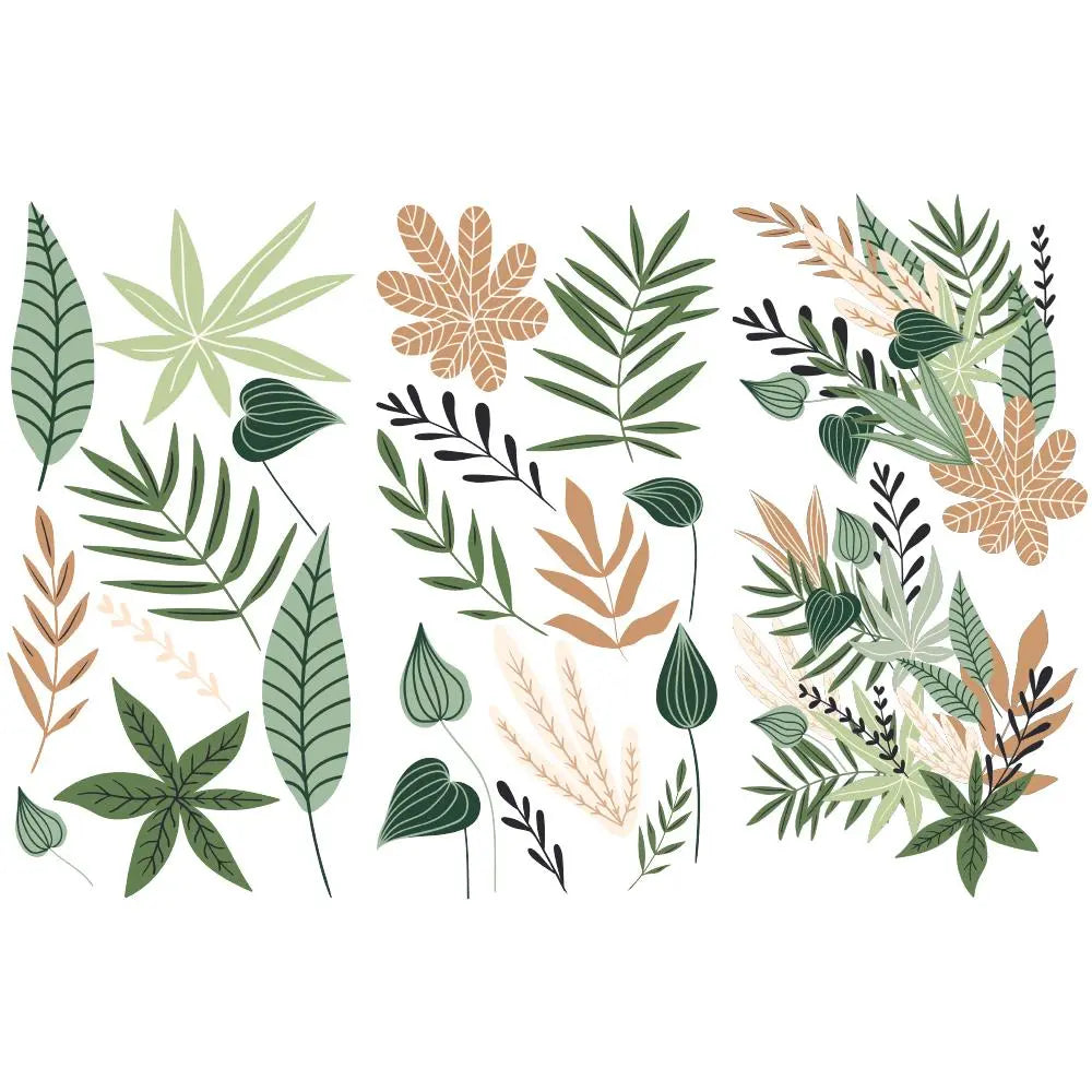 Greenery House Mini-Transfer - Total Sheet Size: 6″ X 12″ Prima Re-Design