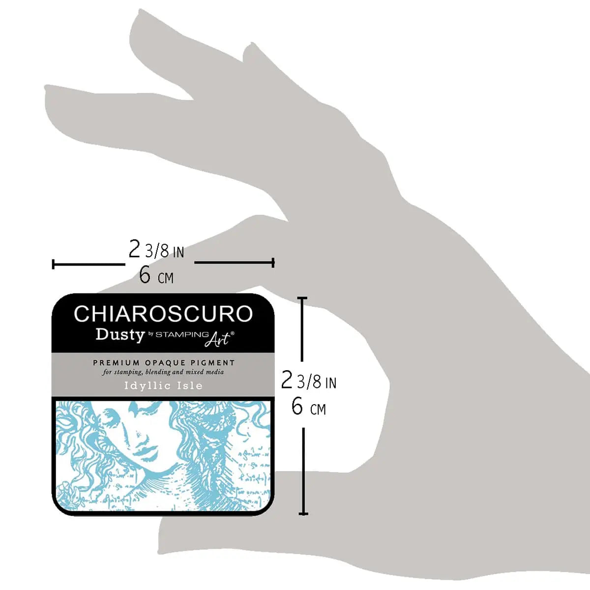 Idyllic Isle Chiaroscuro Dusty Ink Pad All Paint Products