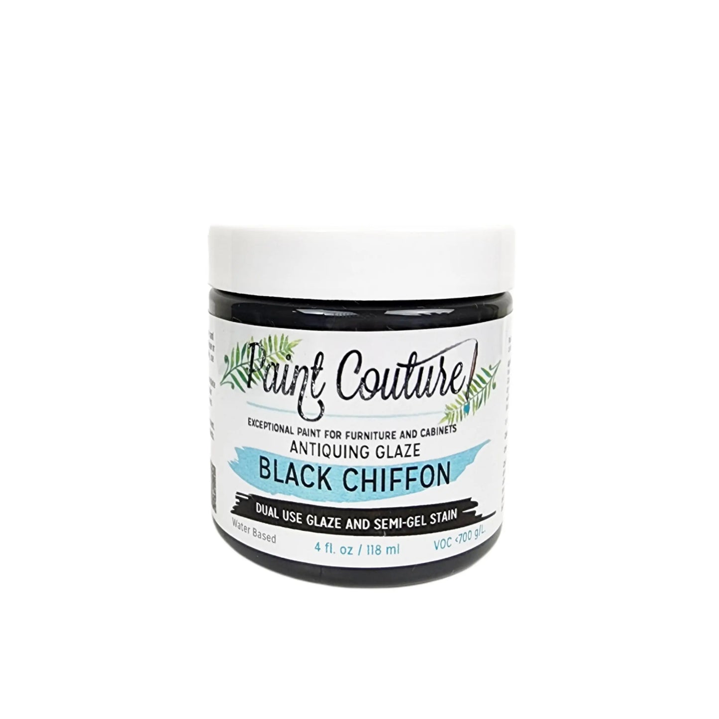 Paint Couture Glaze Black Chiffon Paint Couture