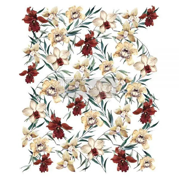 REDESIGN DECOR TRANSFERS® – WILDFLOWERS – TOTAL SHEET SIZE 24″X 35″, CUT INTO 3 SHEETS Prima Re-Design