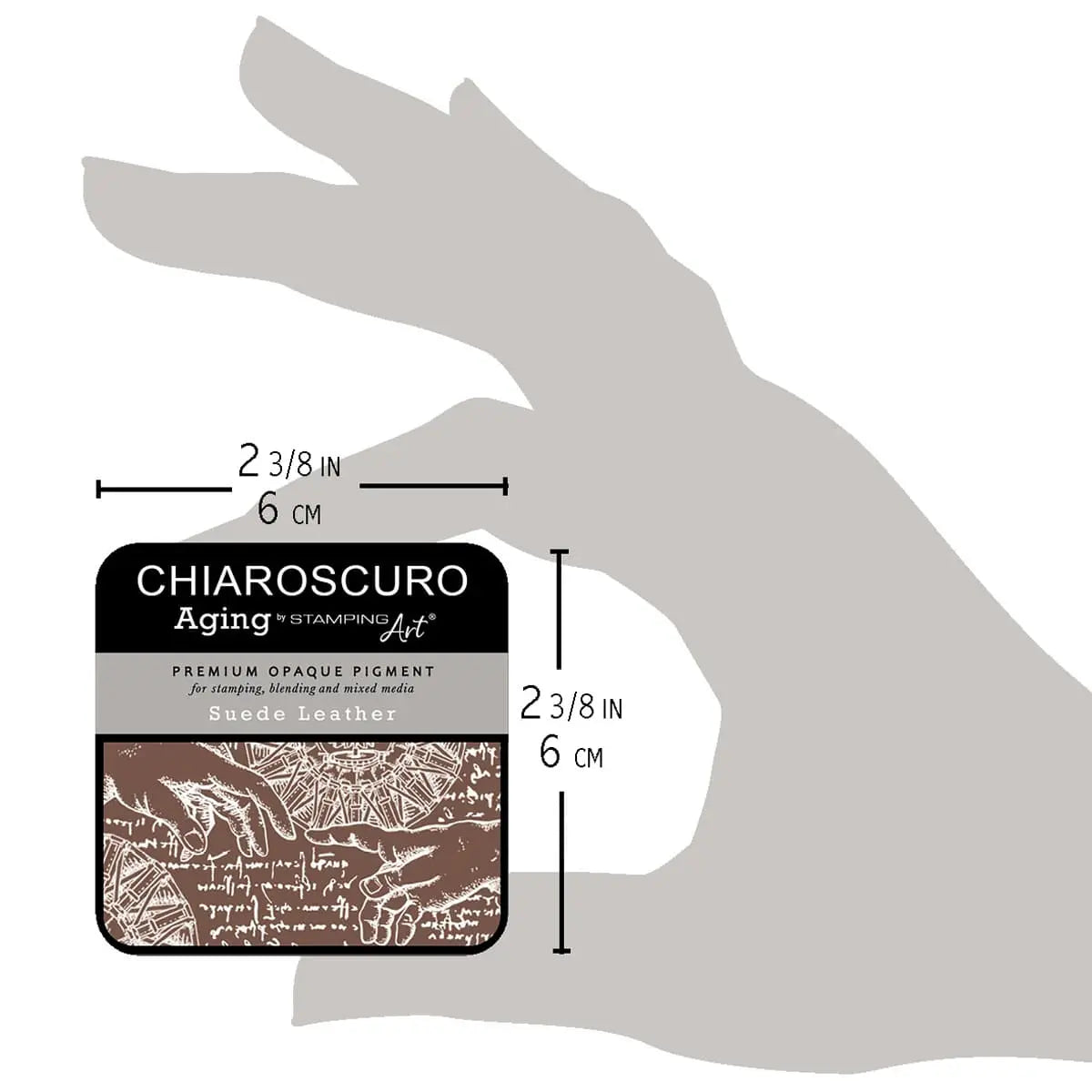 Suede Leather Chiaroscuro Aging Ink Pad All Paint Products