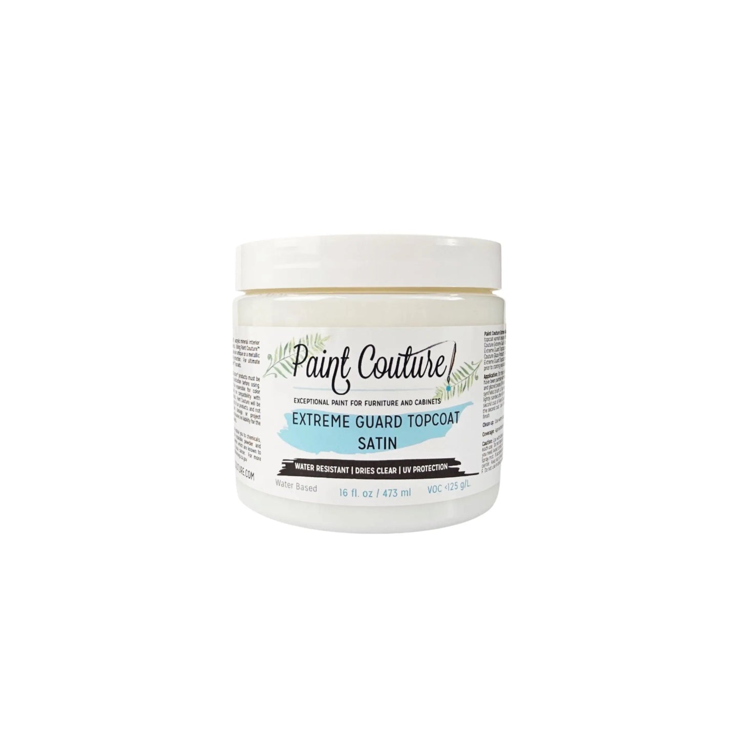 Extreme Guard Satin Topcoat by Paint Couture All Paint Products