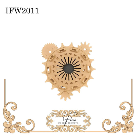 IFW 2011 iFlex Wood Products, bendable mouldings, flexible, wooden appliques, steampunk