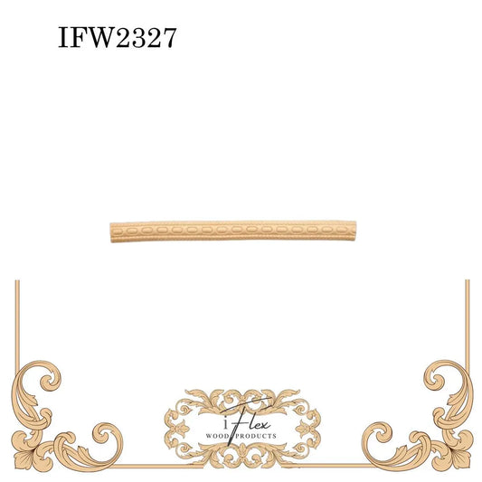 IFW 2327 Trim, crafting embellishment , ornate design iFlex Wood Products
