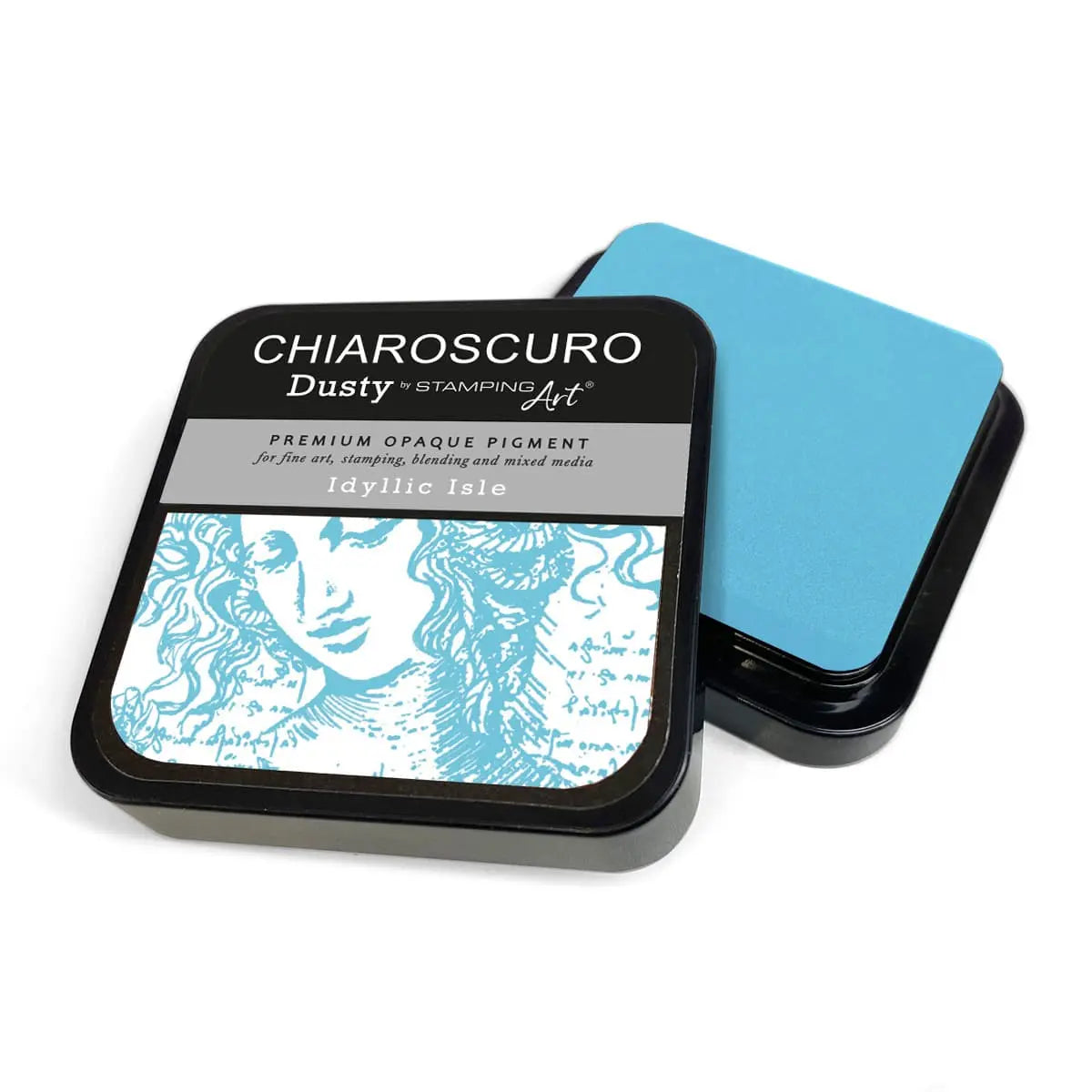 Idyllic Isle Chiaroscuro Dusty Ink Pad All Paint Products
