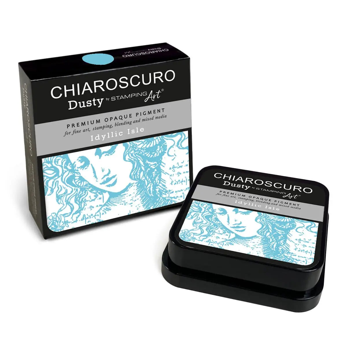 Idyllic Isle Chiaroscuro Dusty Ink Pad All Paint Products