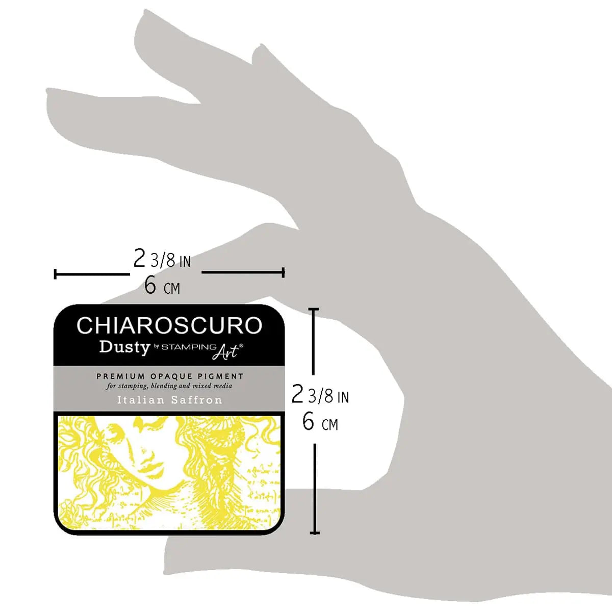 Italian Saffron Chiaroscuro Dusty Ink Pad All Paint Products