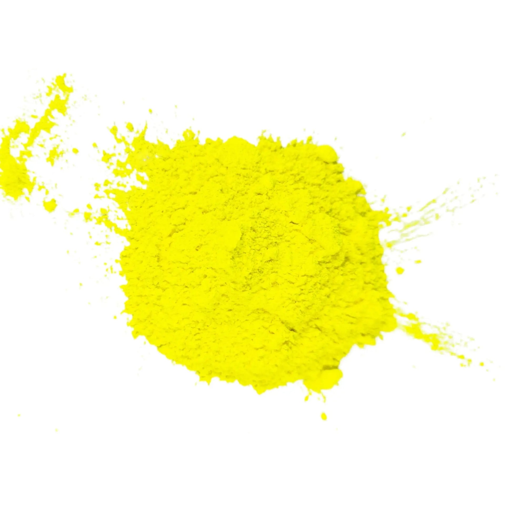 Lemon Squeeze Neon Yellow Perfect Pigments Powder All Paint Products