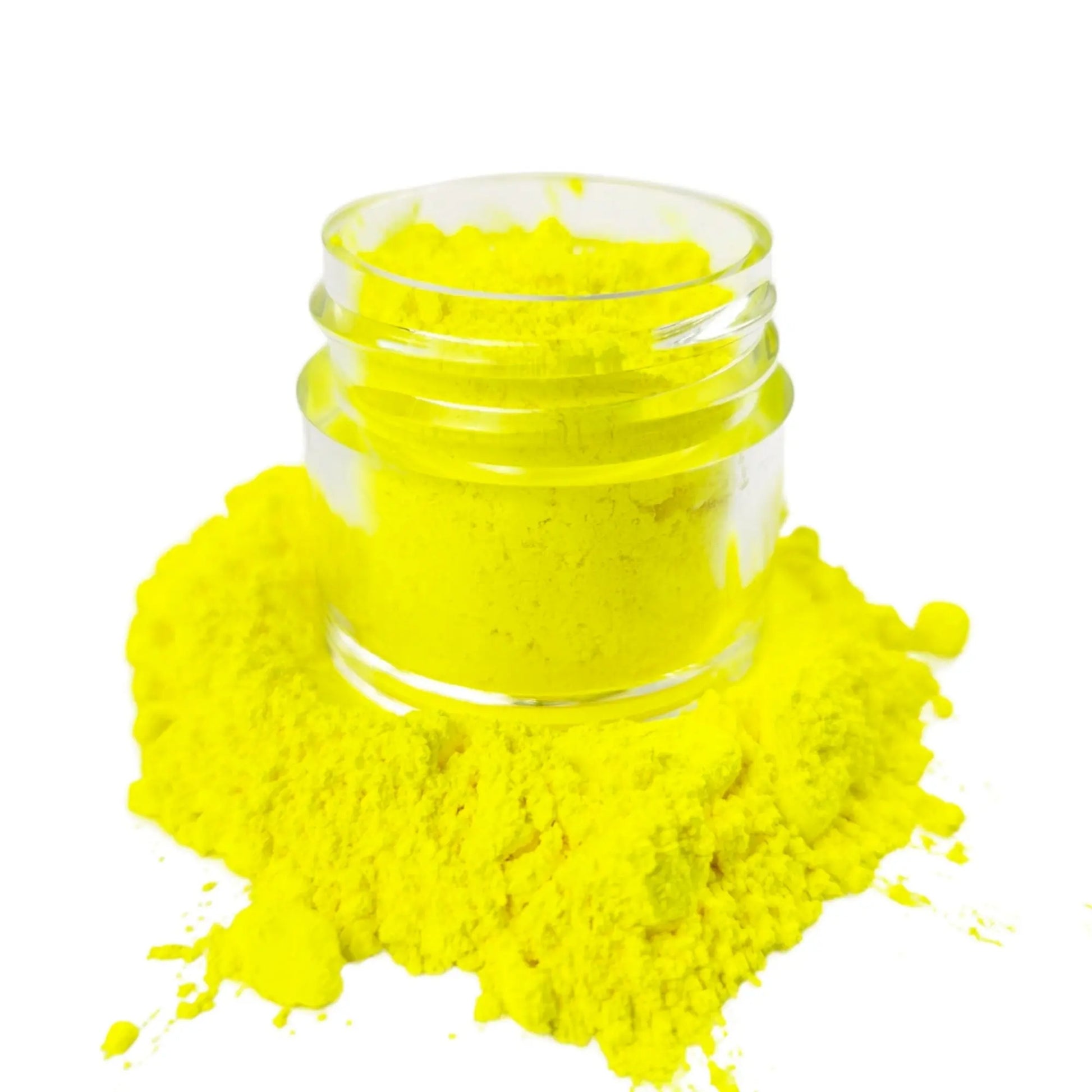 Lemon Squeeze Neon Yellow Perfect Pigments Powder All Paint Products