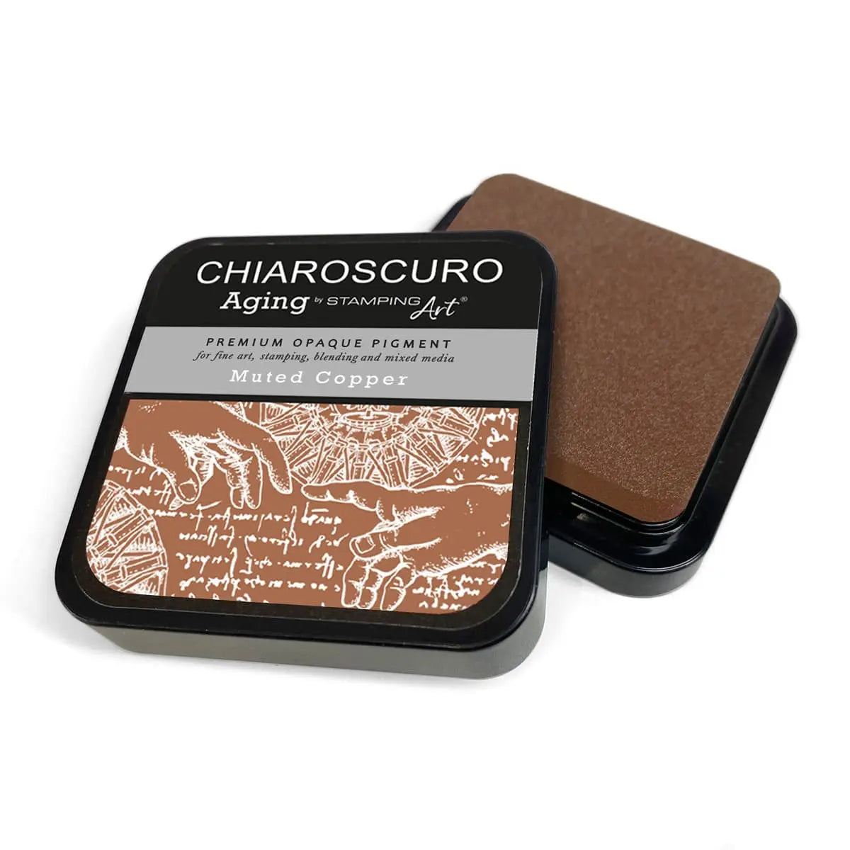 Muted Copper Chiaroscuro Aging Ink Pad All Paint Products