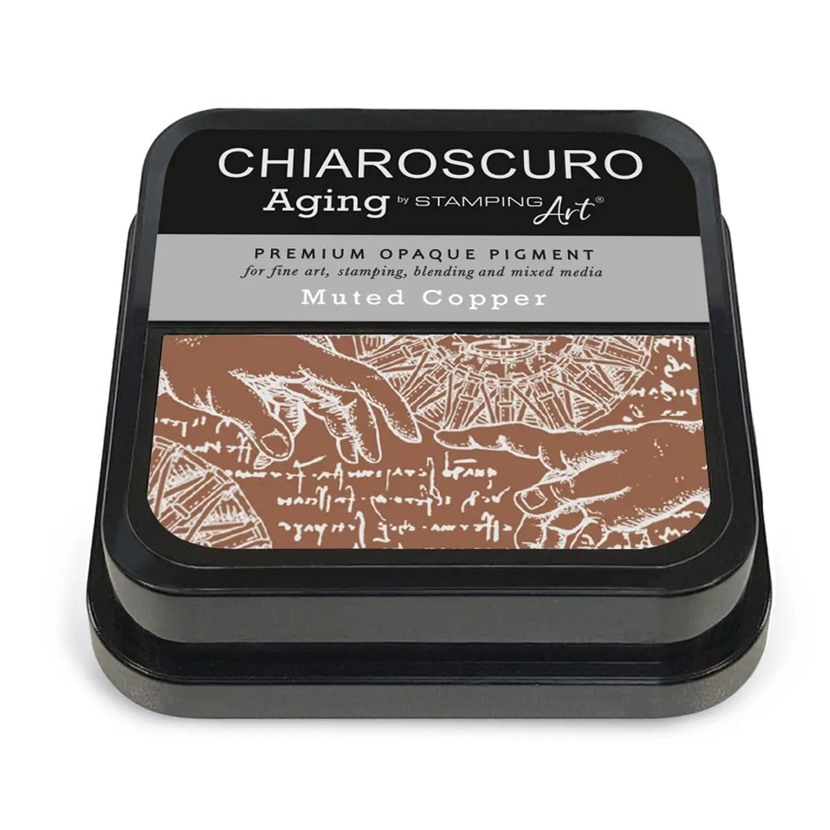 Muted Copper Chiaroscuro Aging Ink Pad All Paint Products