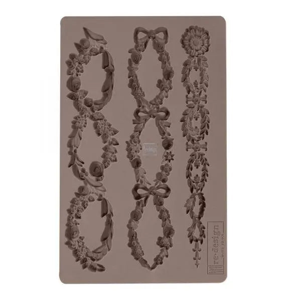 Re-Design with Prima DECOR MOULDS® – FLORAL CHAIN – 5″ X 8″, 8MM THICKNESS Prima Re-Design