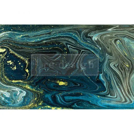 Re-Design with Prima Nocturnal Marble - DÉCOUPAGE DÉCOR TISSUE PAPER Prima Re-Design