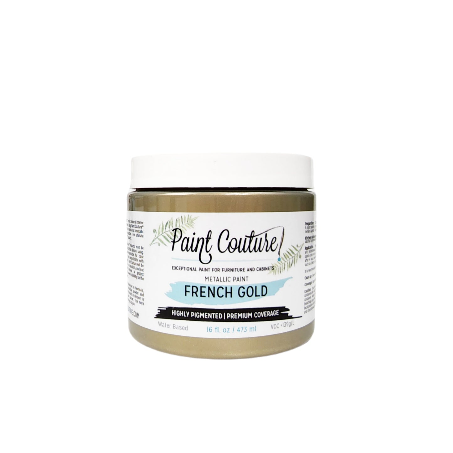 Paint Couture Metallic Paint French Gold