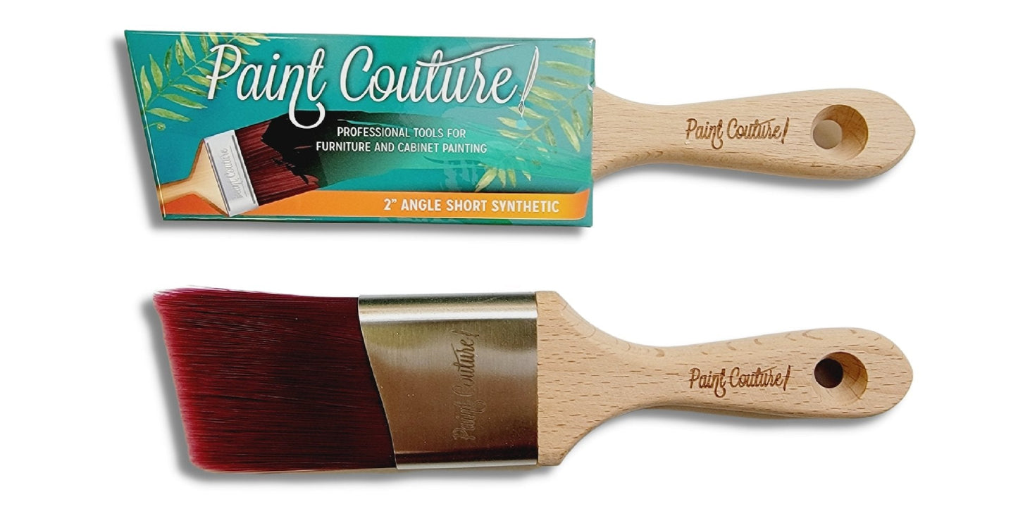2" Angle Short Paint Couture Synthetic Paint Brush