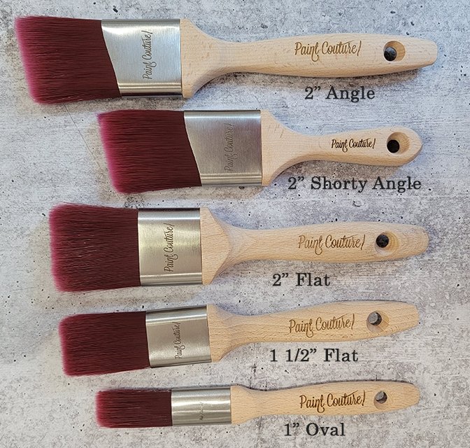 2" Flat Paint Couture Synthetic Paint Brush