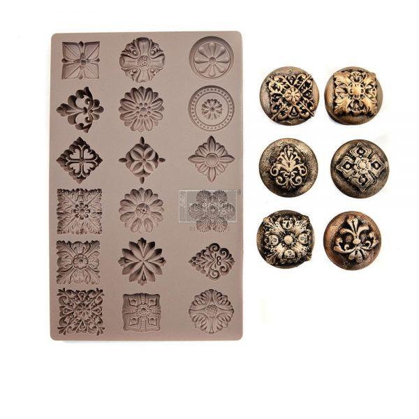 Re-Design with Prima DECOR MOULDS® – CURIO TRINKETS – 5″ X 8″, 8MM THICKNESS