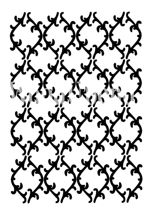Posh Chalk Stencil Mystery Thorns - Small
