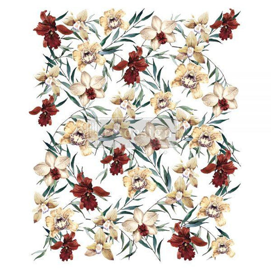 REDESIGN DECOR TRANSFERS® – WILDFLOWERS – TOTAL SHEET SIZE 24″X 35″, CUT INTO 3 SHEETS