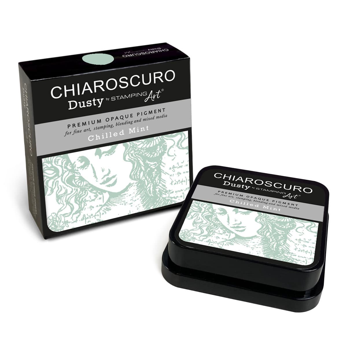 Chilled Mint Chiaroscuro Dusty Ink Pad