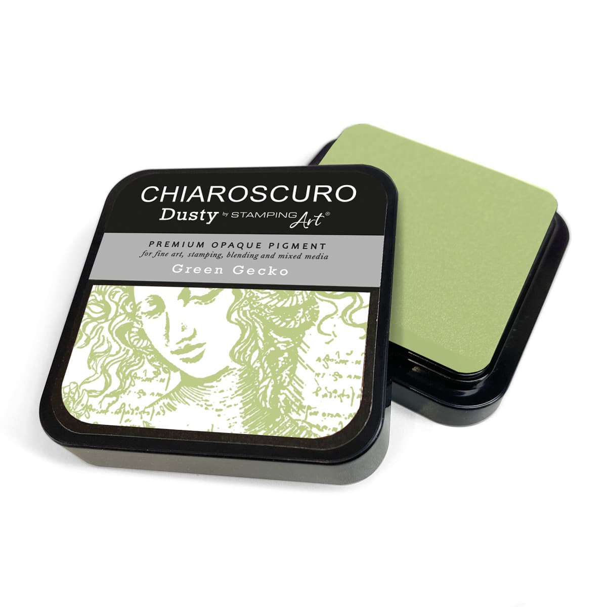 Green Gecko Chiaroscuro Dusty Ink Pad