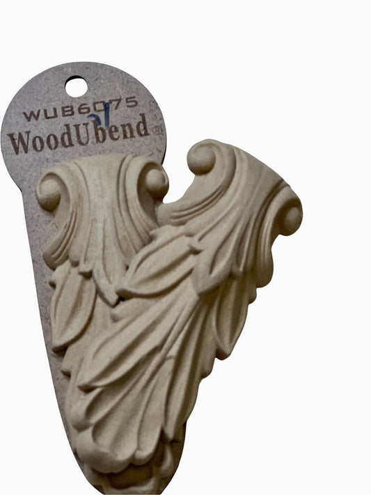 WoodUbend bendable appliques one piece only 6075
