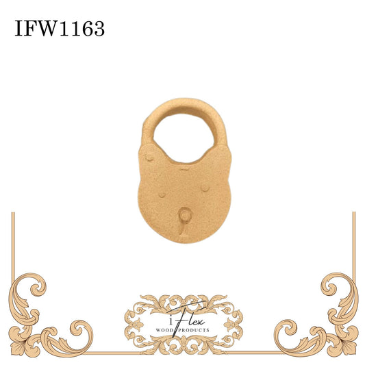 IFW 1163 iFlex Wood Products, bendable mouldings, flexible, wooden appliques, lock, key