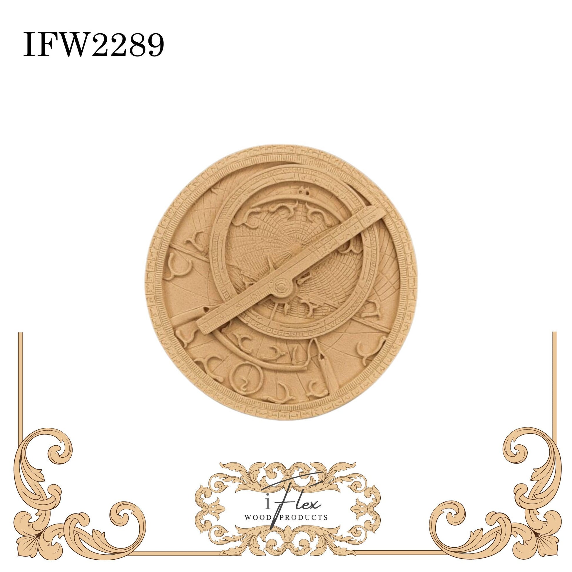 IFW 2289 iFlex Wood Products, bendable mouldings, flexible, wooden appliques, steampunk
