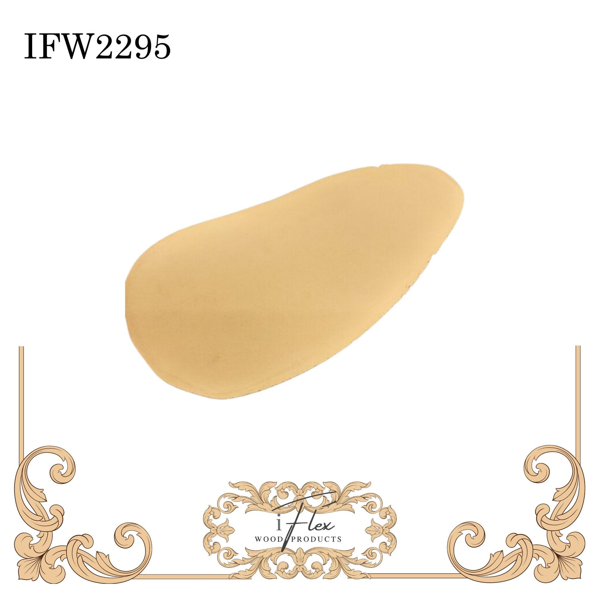 IFW 2295 iFlex Wood Products, bendable mouldings, flexible, wooden appliques, papyrus, misc