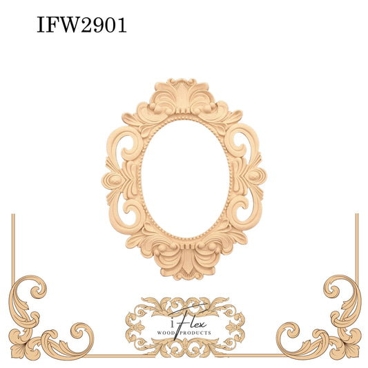 IFW 2901 Ornate frame, flexible embellishment