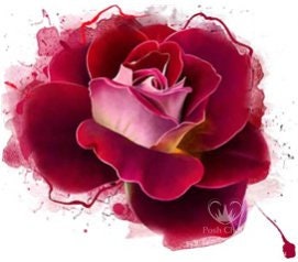 Radiant Rose Posh Chalk Decoupage - A1