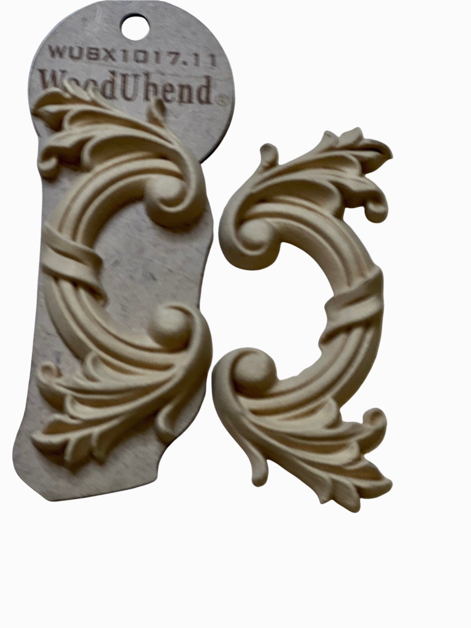 Woodubend scroll pair bendable moulding 1017.11