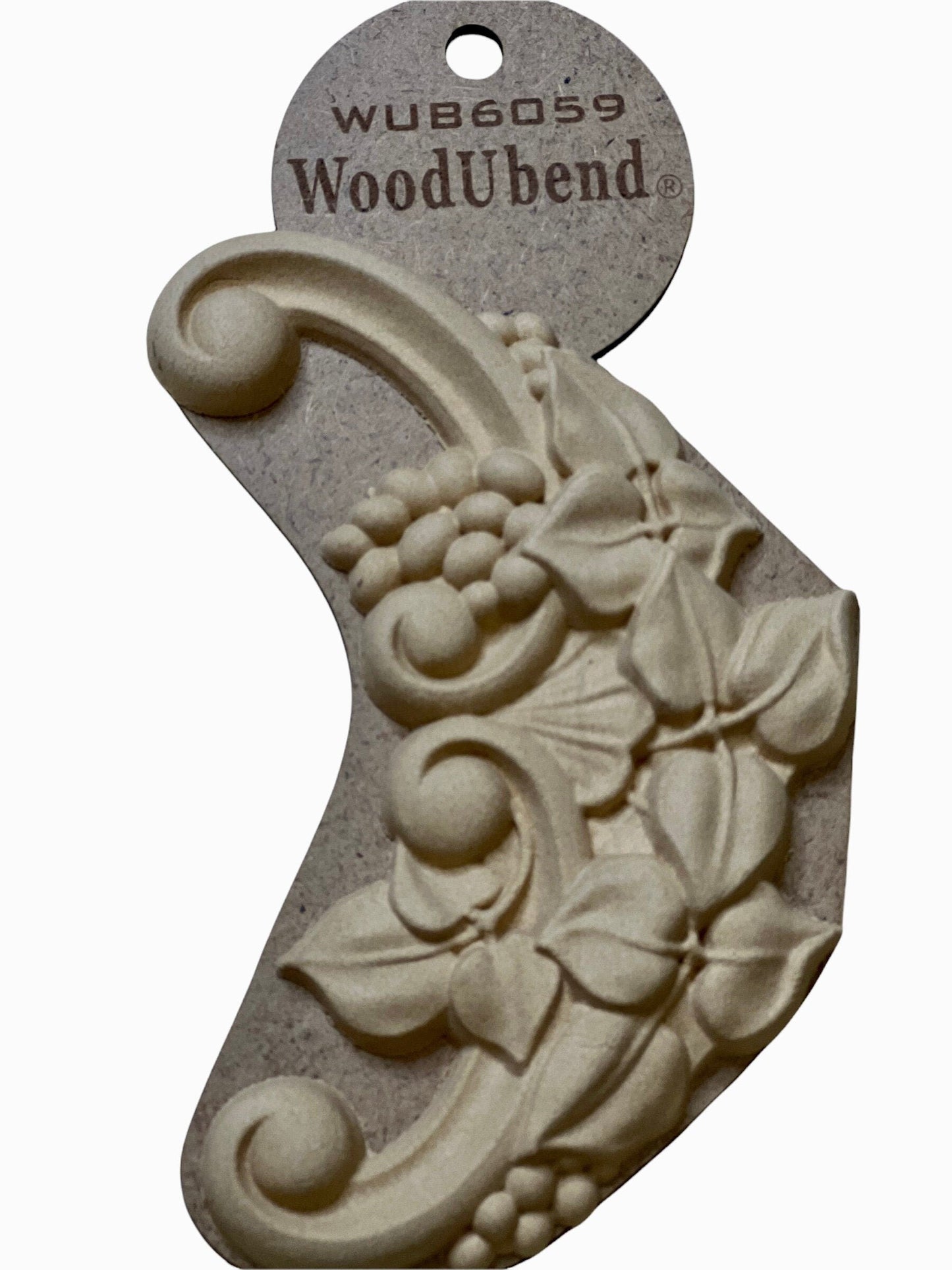 Woodubend bendable moulding scroll pair