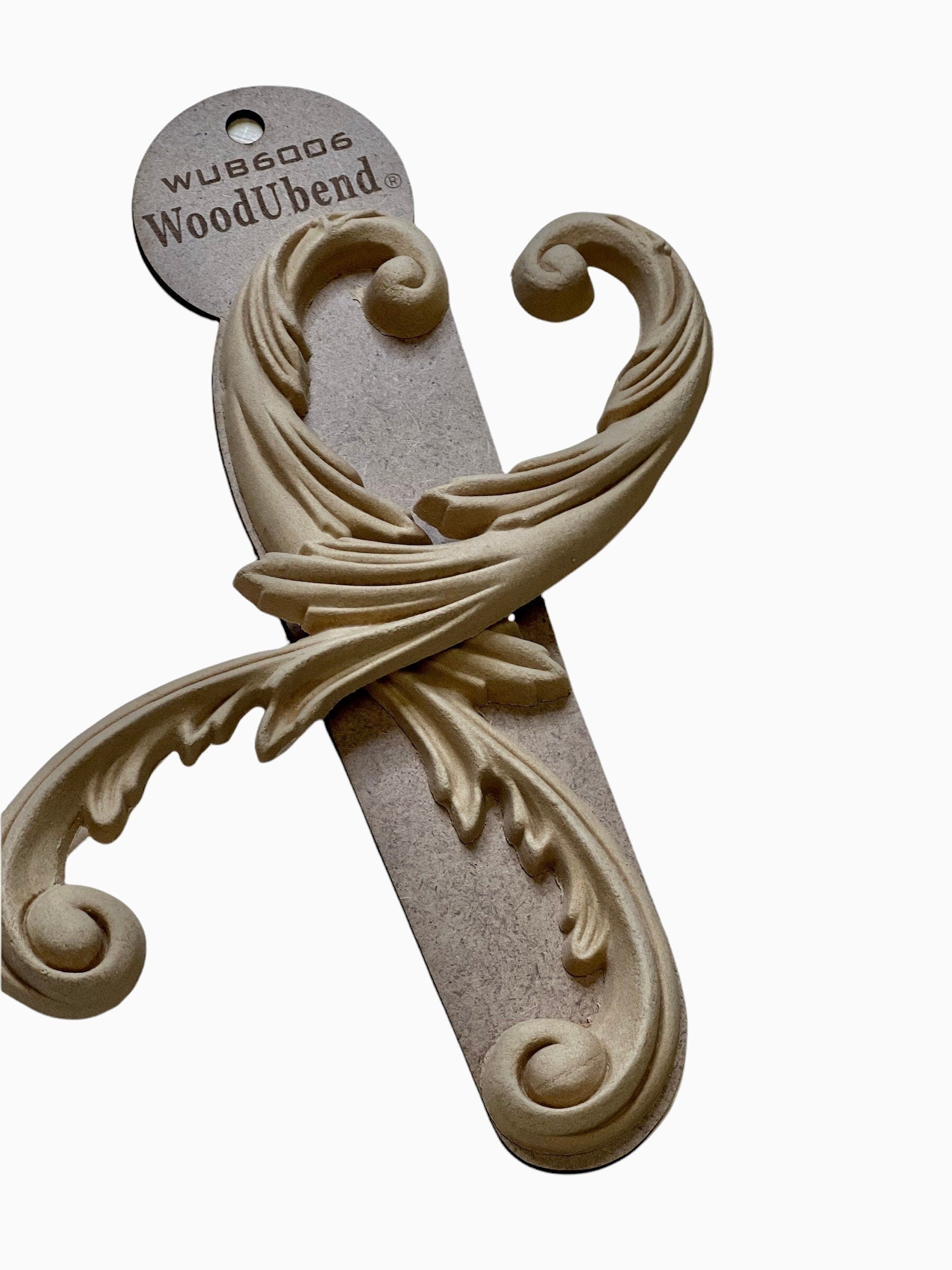 WoodUbend Pair of scrolls 6006