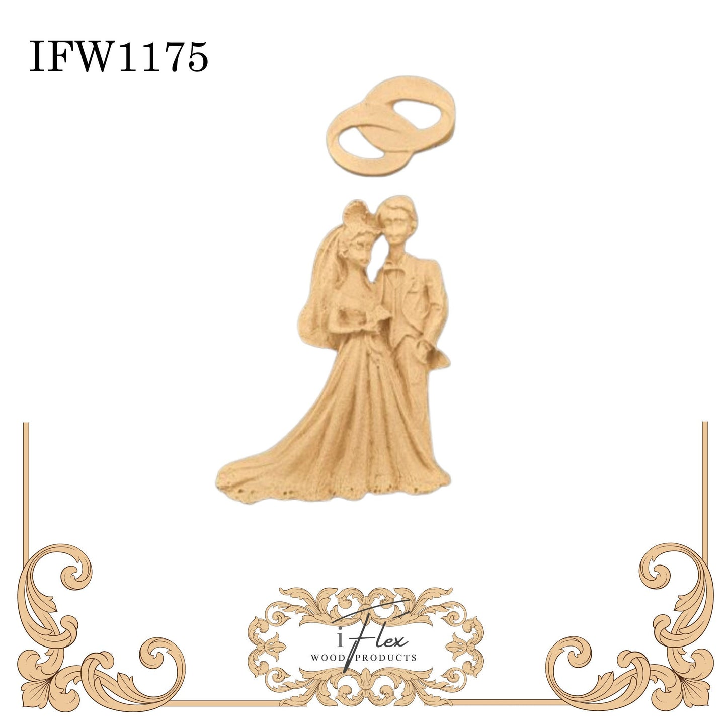 IFW 1175 iFlex Wood Products, bendable mouldings, flexible, wooden appliques, misc