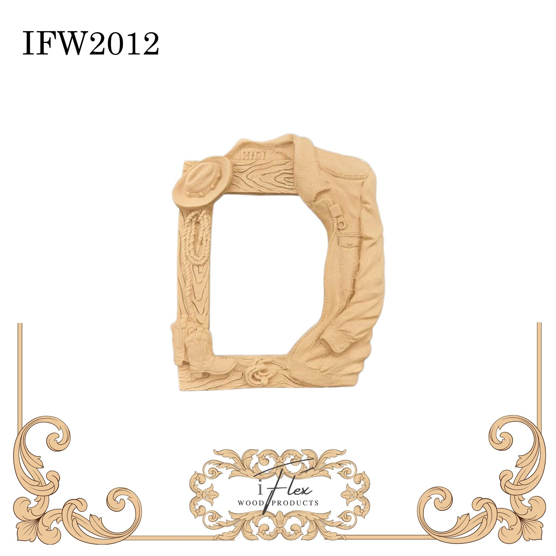 IFW 2012 iFlex Wood Products, bendable mouldings, flexible, wooden appliques, frame