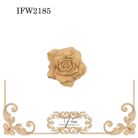 IFW 2185 iFlex Wood Products, bendable mouldings, flexible, wooden appliques, flower