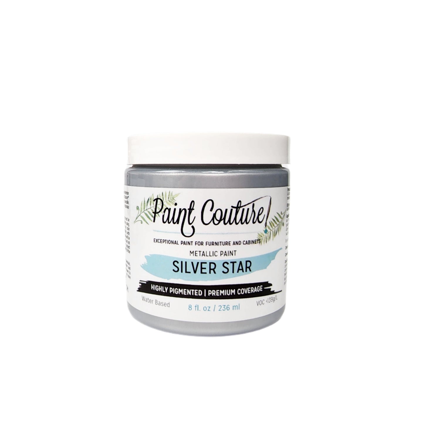 Paint Couture Metallic Paint Silver Star