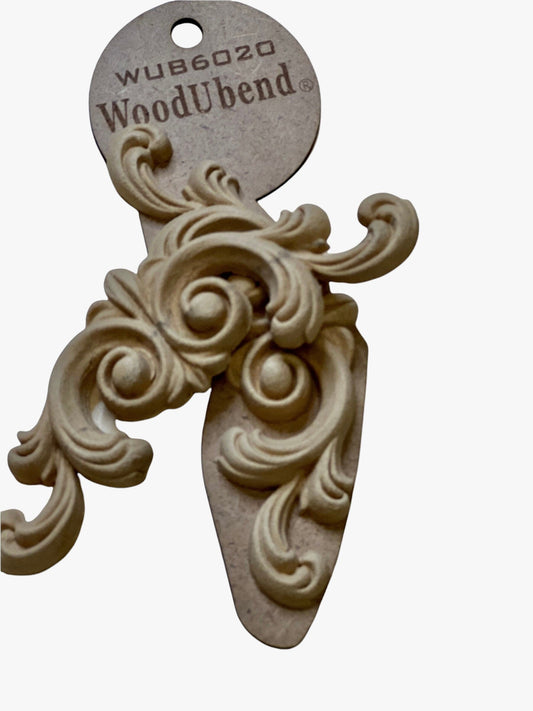 Woodubend moulding one piece bendable moulding 6020