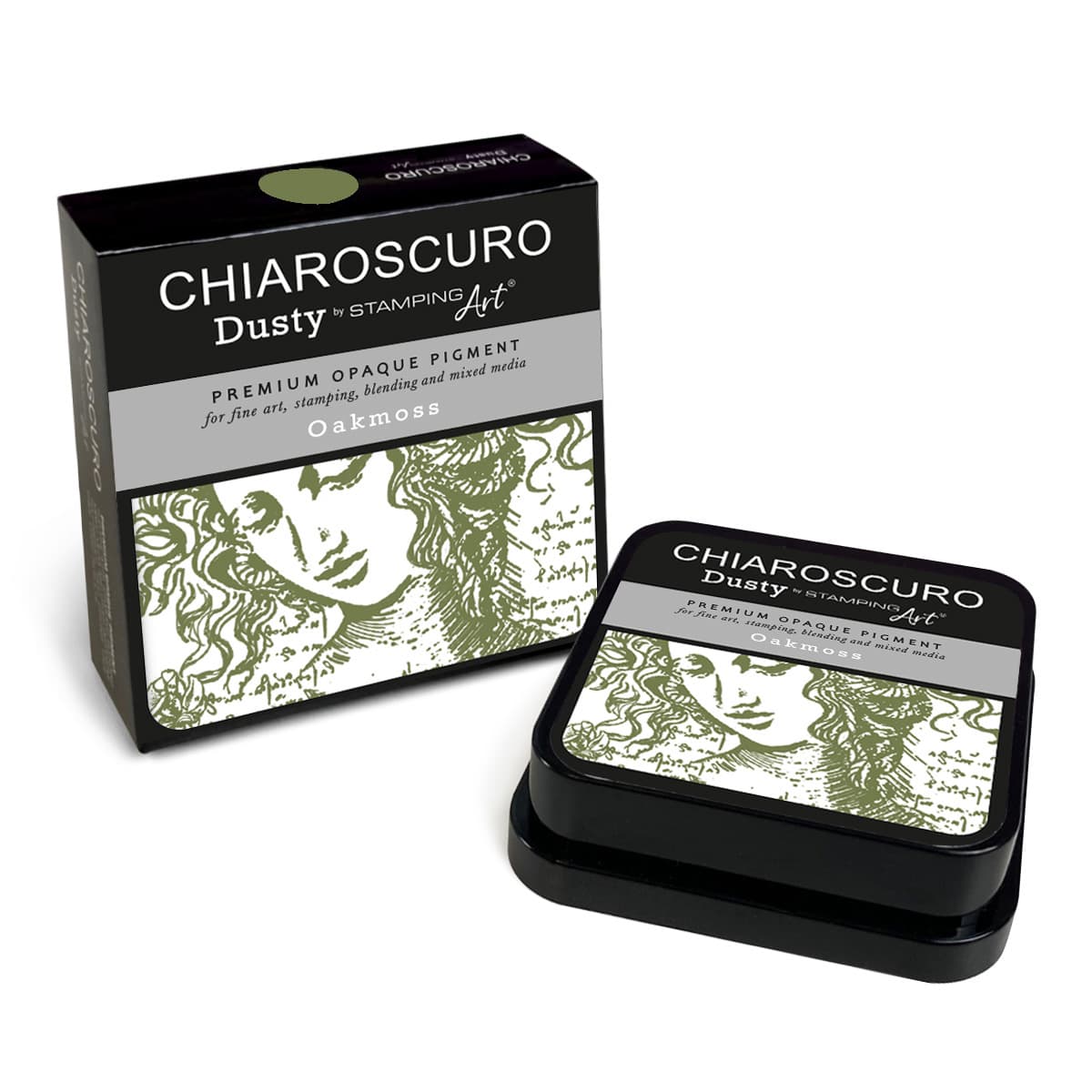 Oakmoss Chiaroscuro Dusty Ink Pad