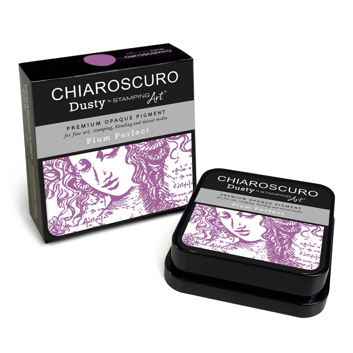 Plum Perfect Chiaroscuro Dusty Ink Pad